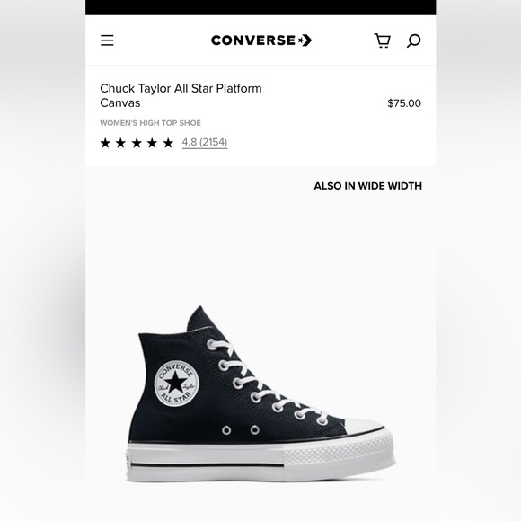 Chuck Taylor All Star Platform Canvas - Picture 8 of 8